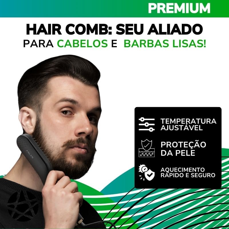 Hair Comb - Escova de Alisamento