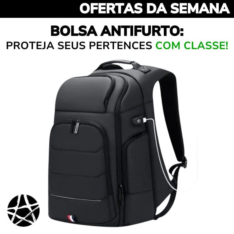 Bag men prime - Bolsa antifurto