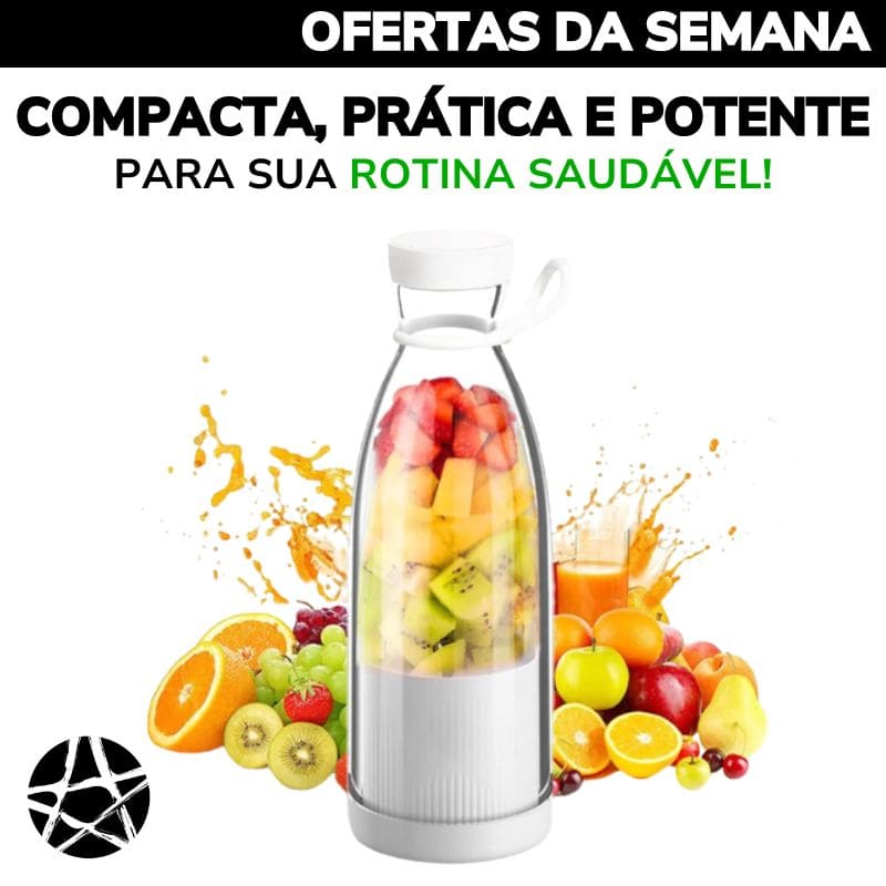 Garrafa Mini - Liquidificador Portátil